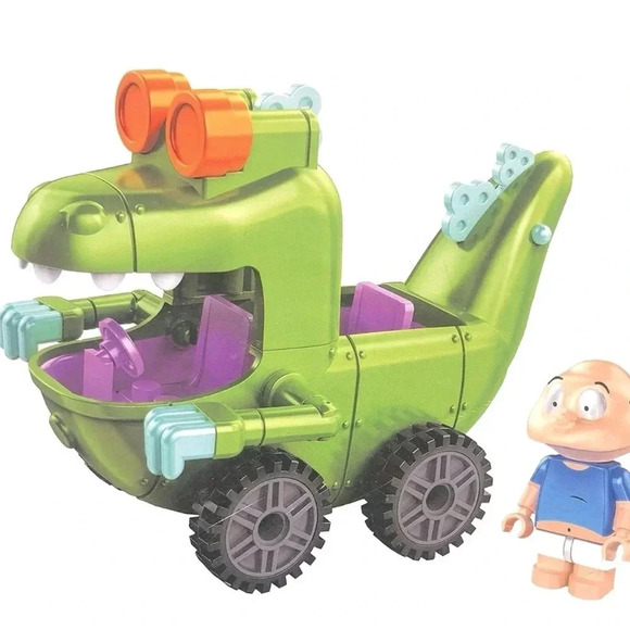 Rugrats - Snap & Switch 35 Piece Tommy & Reptar Wagon Construction Set - BNIB 🦖 - Picture 2 of 4